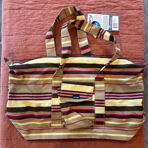 Kavu Striped Tote Bag